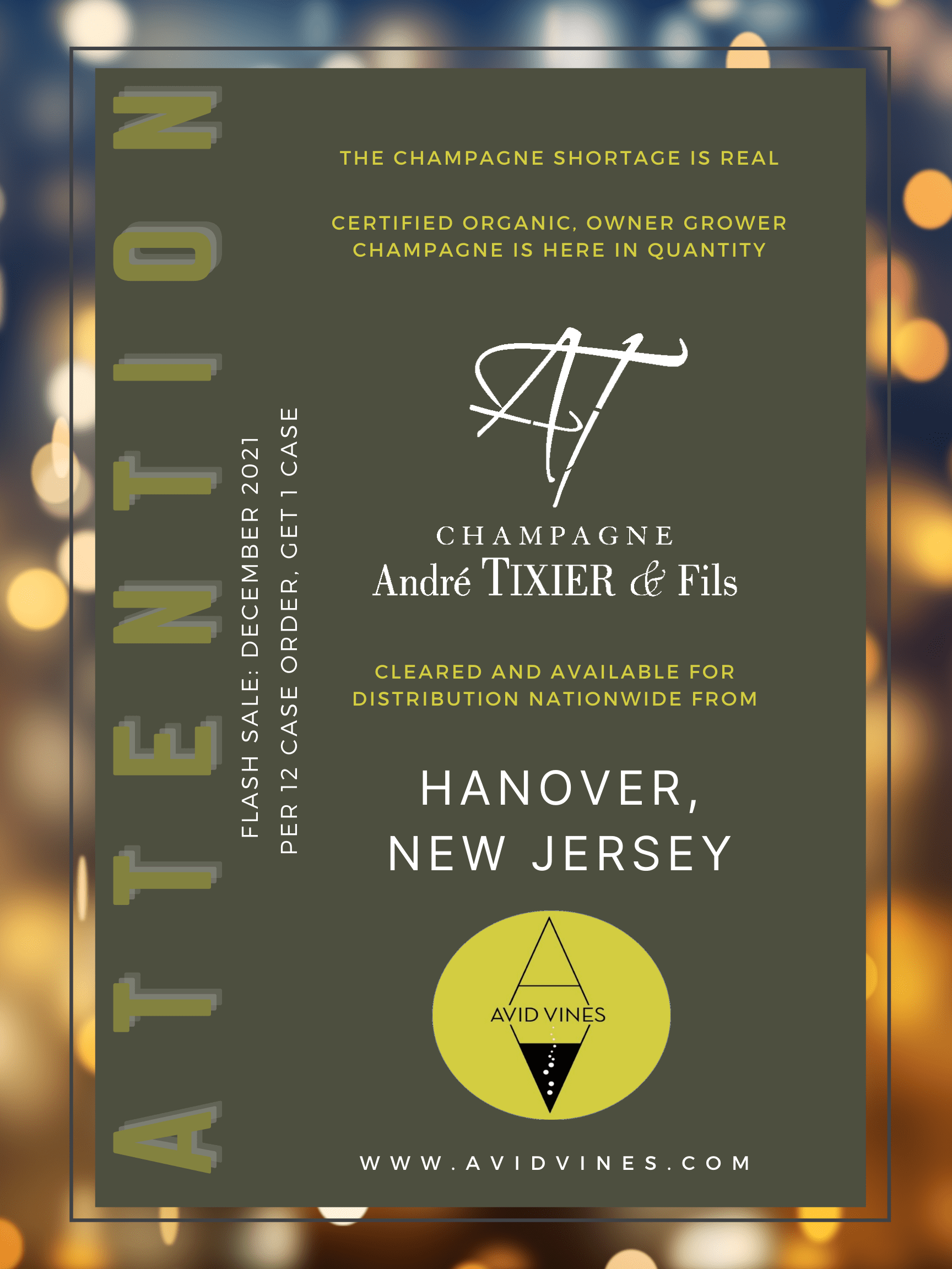 Avid Vines Portfolio Available from Hanover NJ