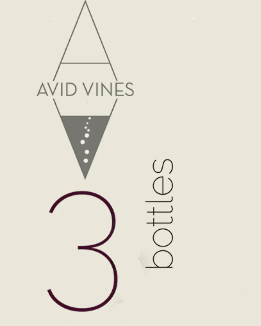 3 bottles